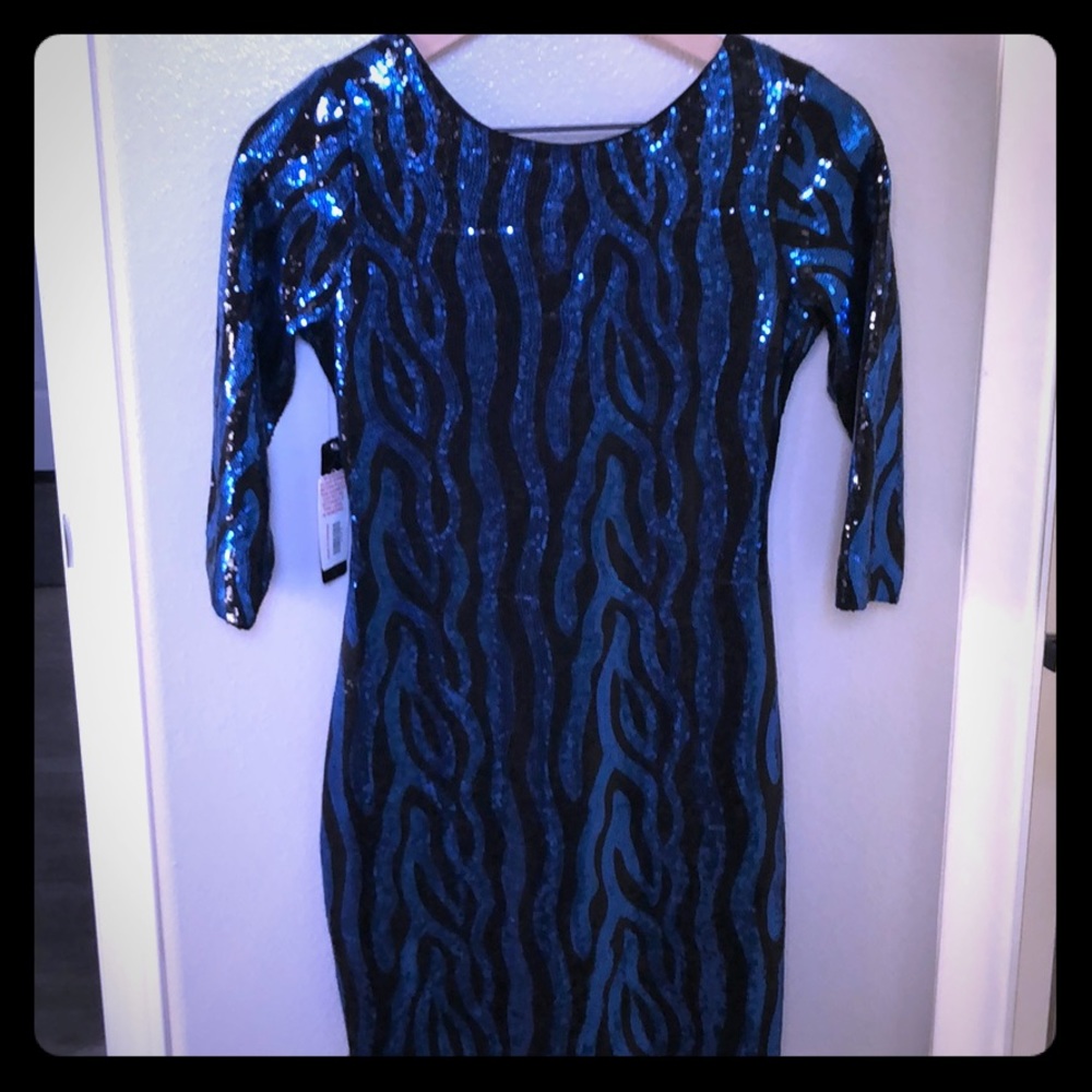 Fully Sequined Dress